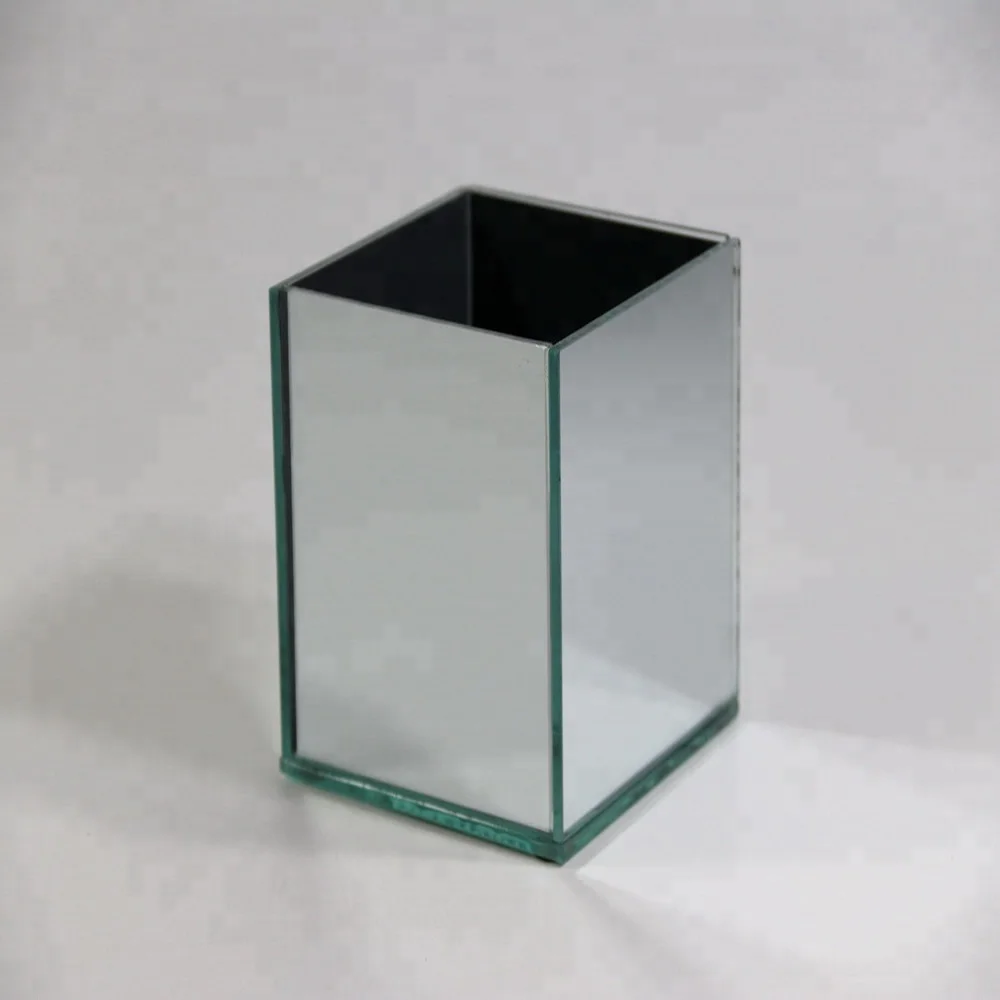 high quality guaranteed mirror vase cube square table decorations