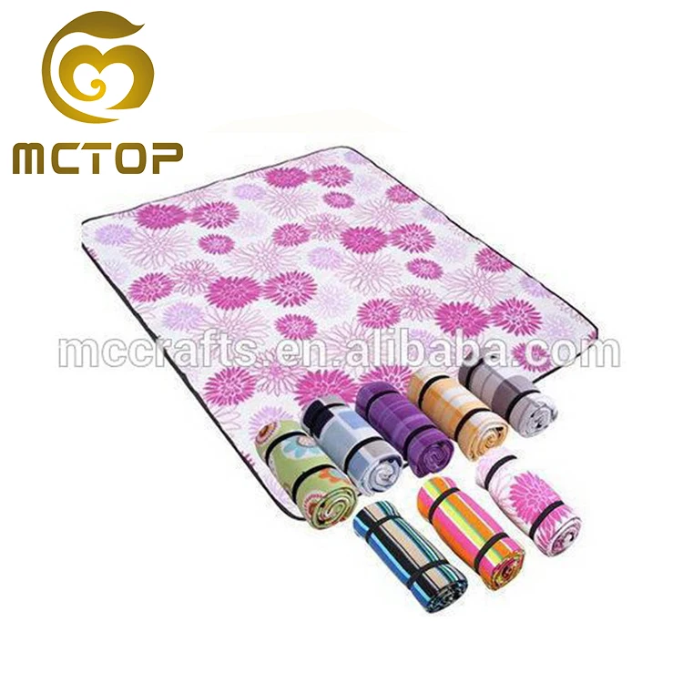 custom outdoor foldable Modern recycling PE barracas decamping waterproof foldable picnic mat