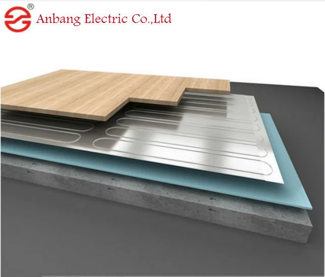 house use  factory direct sales flexible foil heater system under carpet