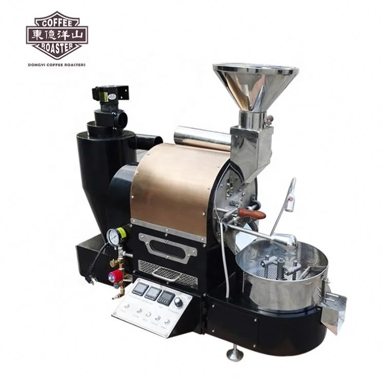 Latest Model CE ISO9001 Electric Home & Commercial 1Kg 2Kg 3Kg Coffee Roaster Machines