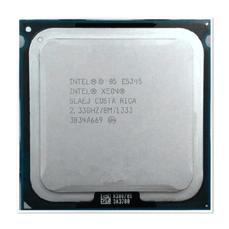 Для процессора Intel Xeon CPU E5345 (8M кэш, 2,33 ГГц, 1333 МГц FSB) LGA771 cpu для серверного компьютера