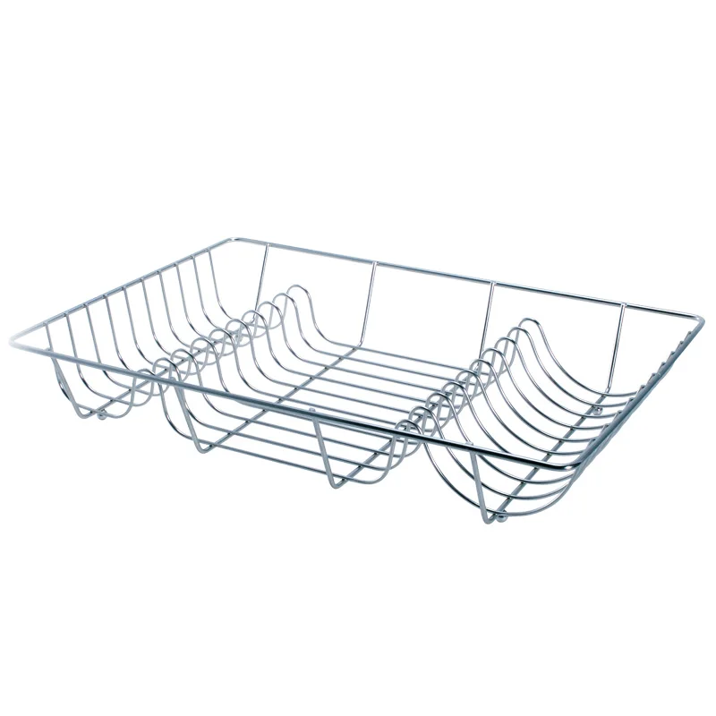 Кухонная сушилка для посуды с легкой очисткой, сушилка для посуды из металлического провода, многофункциональная сушилка из нержавеющей стали, кухонные аксессуары, посуда