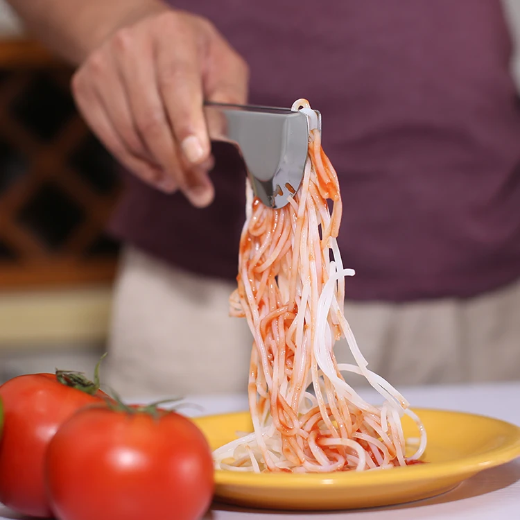 2018 New Factory Price Kitchen Gadget 9 inch Stainless Steel Spatula Tongs For Cooking Spaghetti Ice Cube