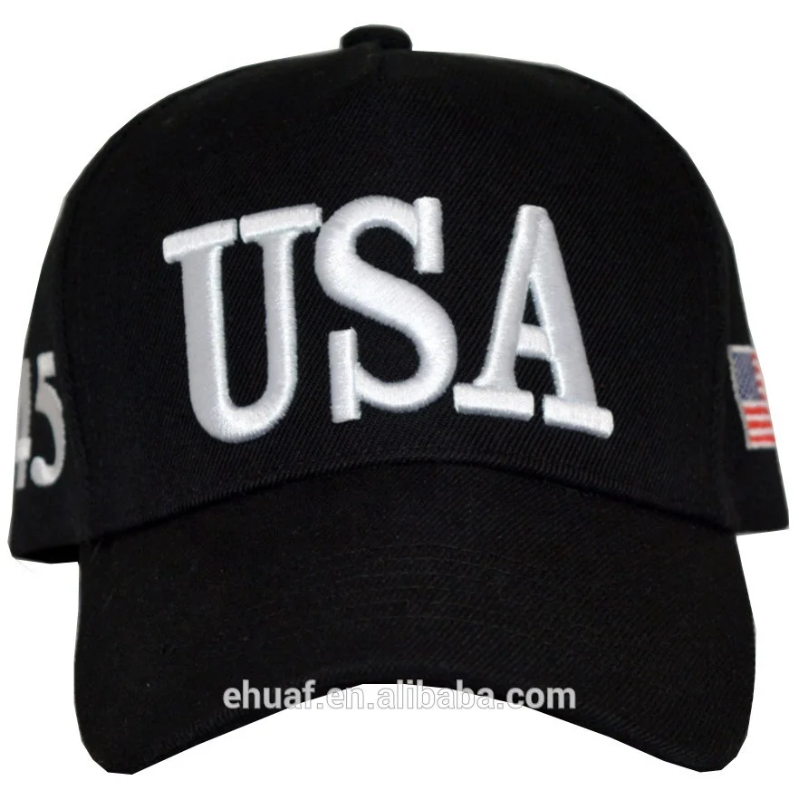 Wholesale 45 president campaign embroidery qualified American USA cap hat
