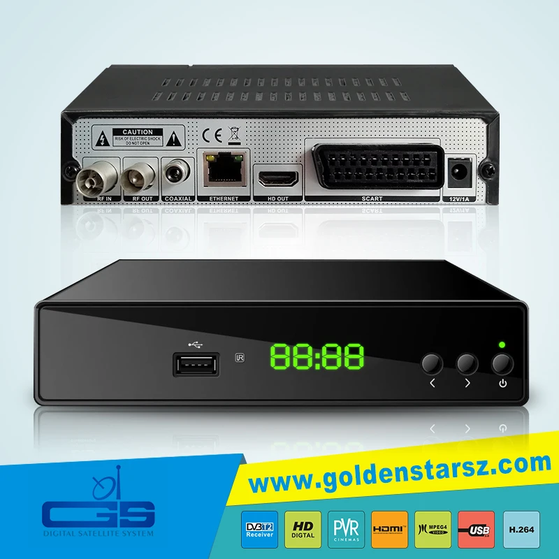 Ali3626 scart H.265 dvb-t2 upgrade terrestrial receiver