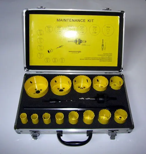 16 pieces Hole Saw Set