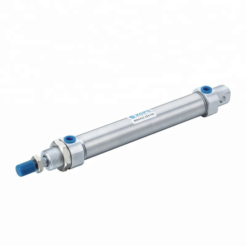 
ISO6431 Standard DSNU Type Stainless Steel Sing Acting Air Pneumatic Cylinders with Cushion 