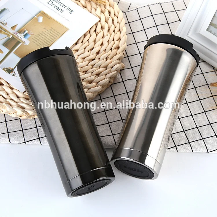 
500ml Water Bottle Stainless Steel Coffee Cup Thermos mug Vacuum travel mug With custom logo 