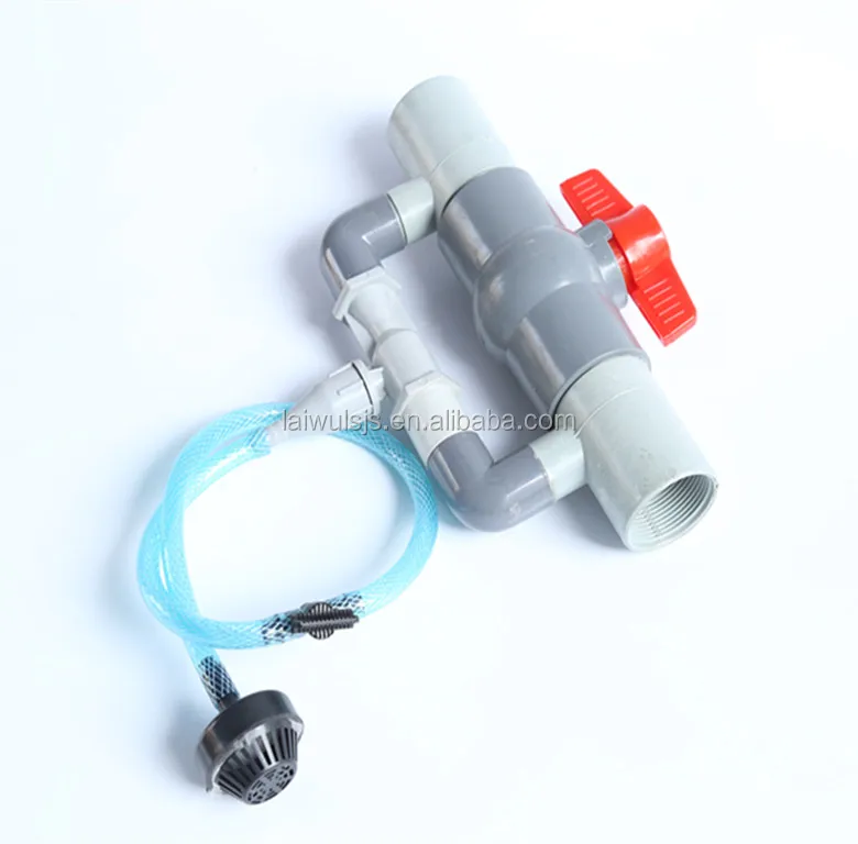 PVC Material Venturi Fertigator Irrigation Fertilizer Injector Other Watering & Irrigation Plastic