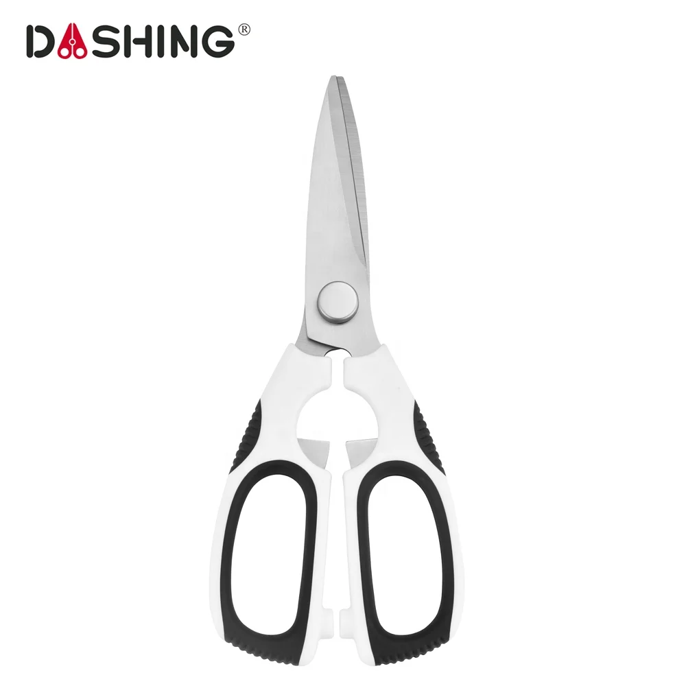 
Multi Purpose Kitchen Cooking Cutting Sharp Scissors Shears Stainless Steel 