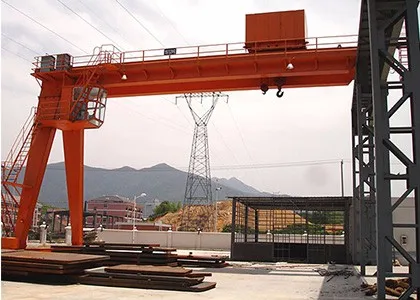 Single girder electric hoist semi half mobile gantry crane 5 ton best price