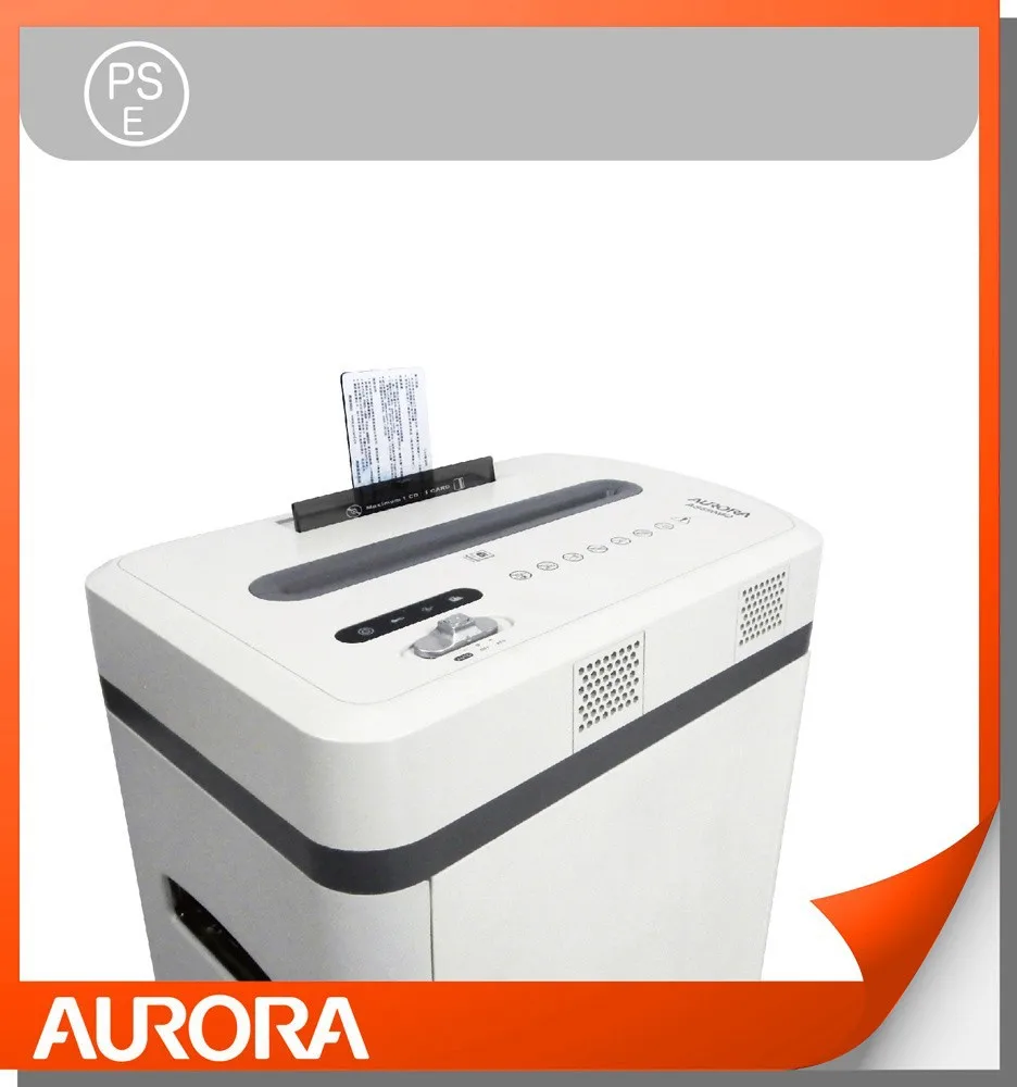 Aurora AS650MQ Plastic Paper Shredder, 6 sheet (A4) Micro cut 2*12mm,Light Duty Shredding machine for home & Office