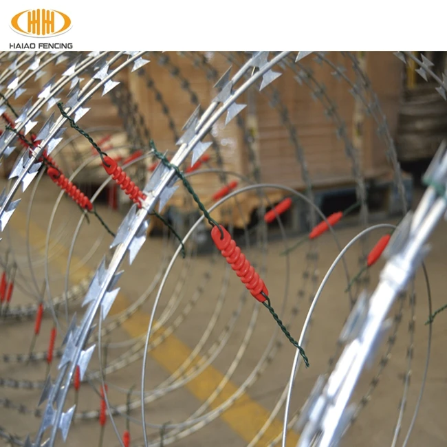 factory Best security electric razor wire alarm