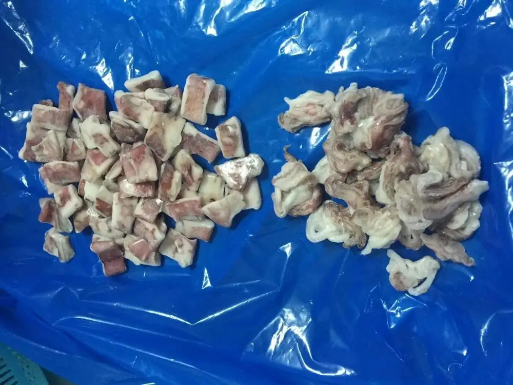 Hot sale Raw Squid Cut loligo Chinensis cut Baby Squid Cut