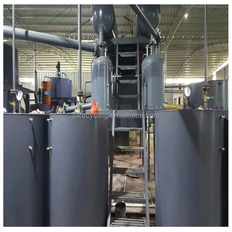 
Yellow Diesel Oil Producing Processing Plant for Waste Mineral Lube Oil 