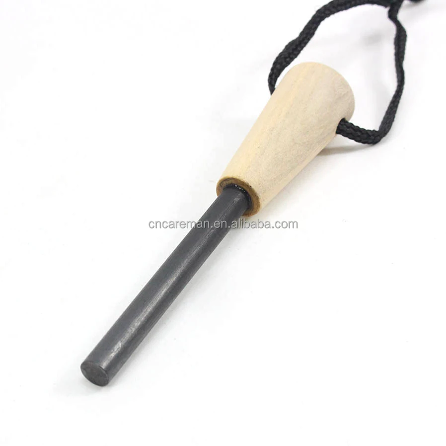 Wooden Handle Fire Starter, Wood Fire Steel/Firesteel/Flint/Fire Kit w/Beer Bottle Opener Striker OEM Orders Accepted