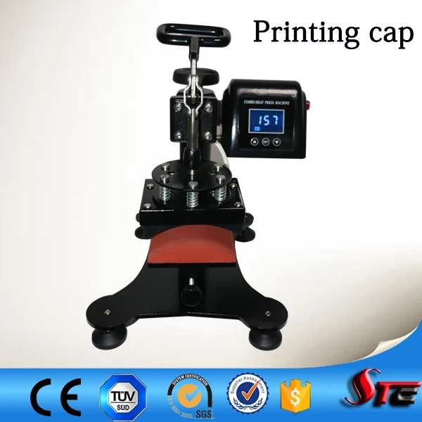 Hot selling LCD 8 in 1 combo t shirt sublimation heat transfer machine with counter