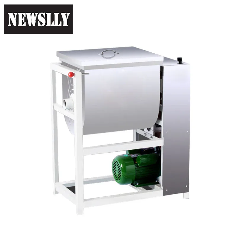 Commercial horizontal Bread Dough Mixer Stainless Steel Horizontal Dough Mixer Horizontal Flour Dough Mixer