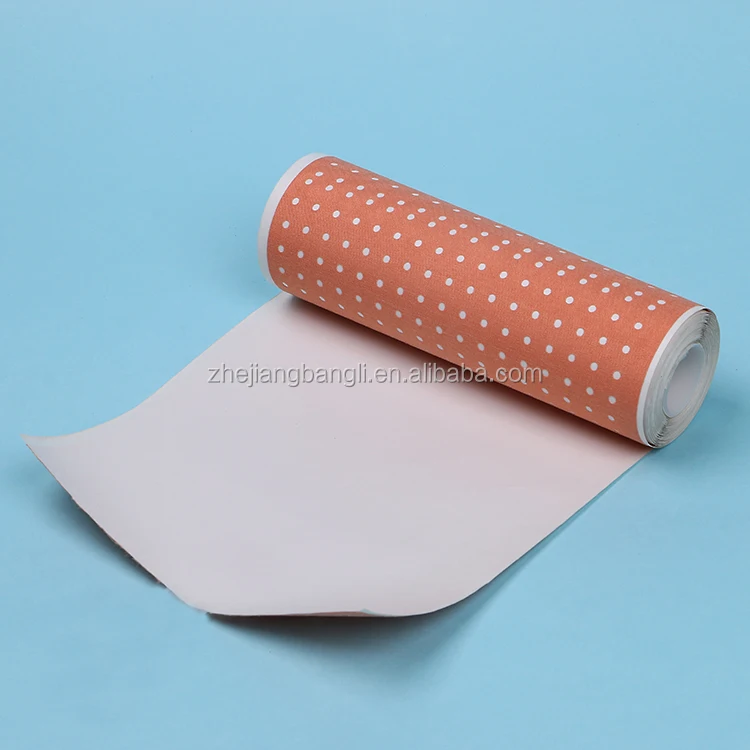 Healthcare Manufacturer Zinc Oxide Adhesive Tape 18cmx5m Red Beige Perforated Plaster