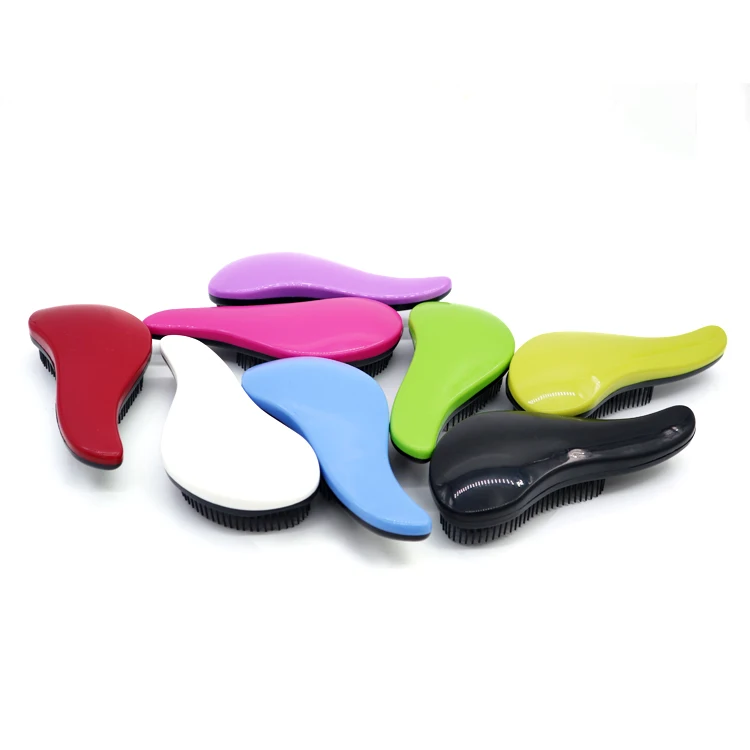 
Customized Logo gentle scalp brush detangling Brush hair comb 