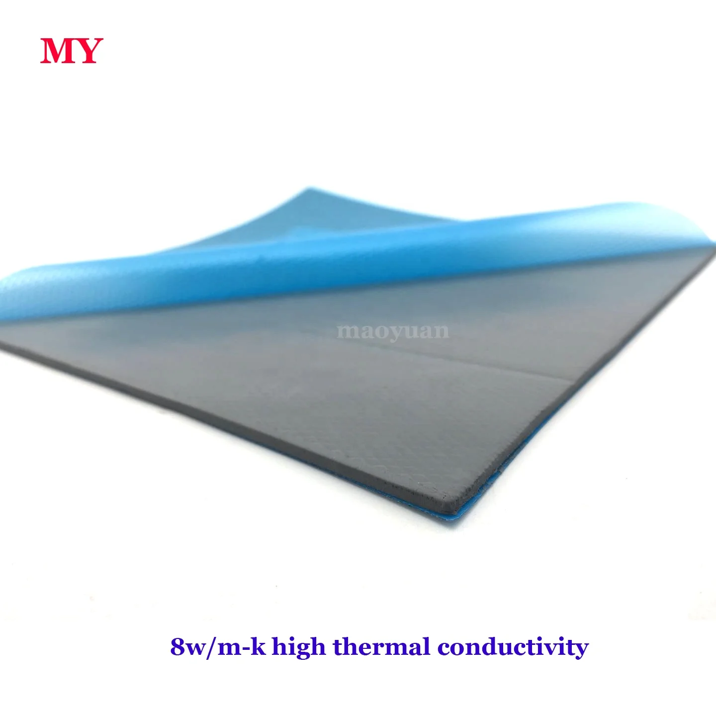 8W/m.k 1.5mm 2mm 3mm Computer thermal conductive silicon pad GPU CPU Heatsink Cooling Thermal Conductive Silicone Pad