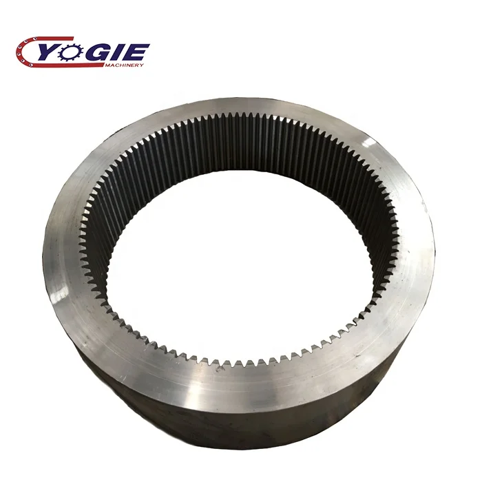 Высокоточное нестандартное литая стальное внутреннее зубчатое кольцо 45 #