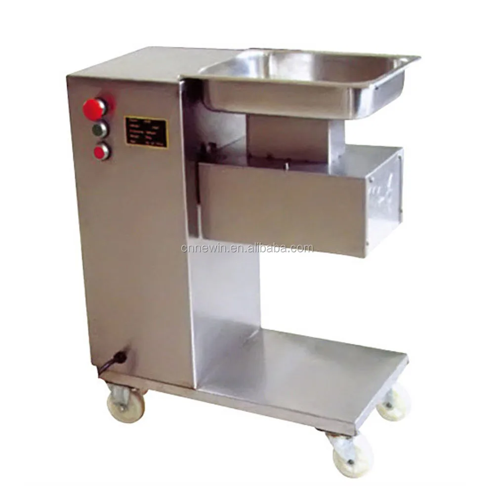 500KG/H 550W Floor Professional Stainless Steel Portable Butchery Meat Cutting machine Commercial