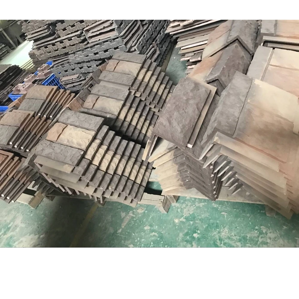 New Product Polyurethane Material artificial stone pillars for PU Decorative Wall Panel