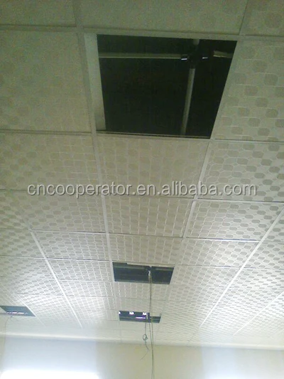 cheap beautiful ceiling tile, 595x595x7/8mm,603x603x7/8mm pvc gypsum ceiling board, gysum false ceiling