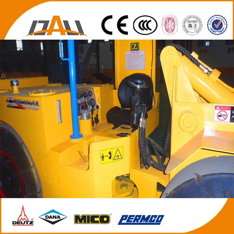 mini tunneling machine Small underground diesel engine mine loader with CE for sale