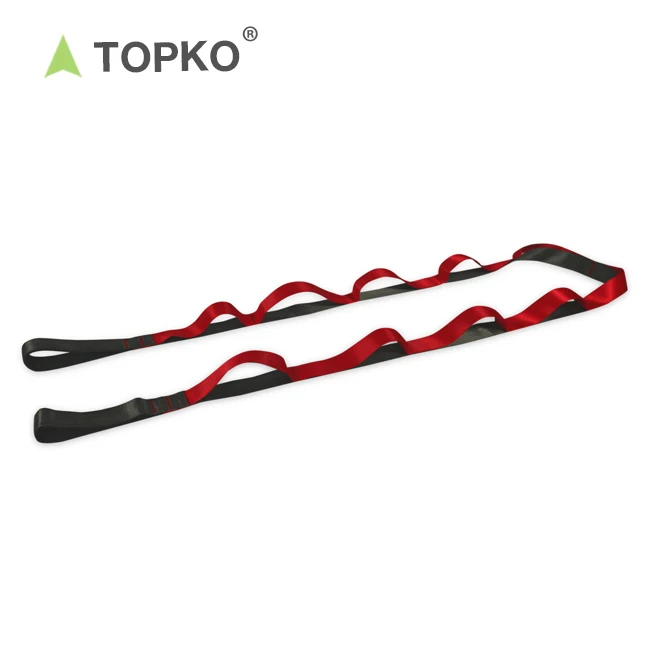 Ремень для йоги из полиэстера TOPKO от производителя с торговой гарантией