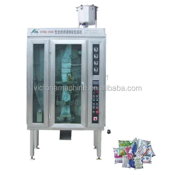 dairy milk or beverage filling and packing machine