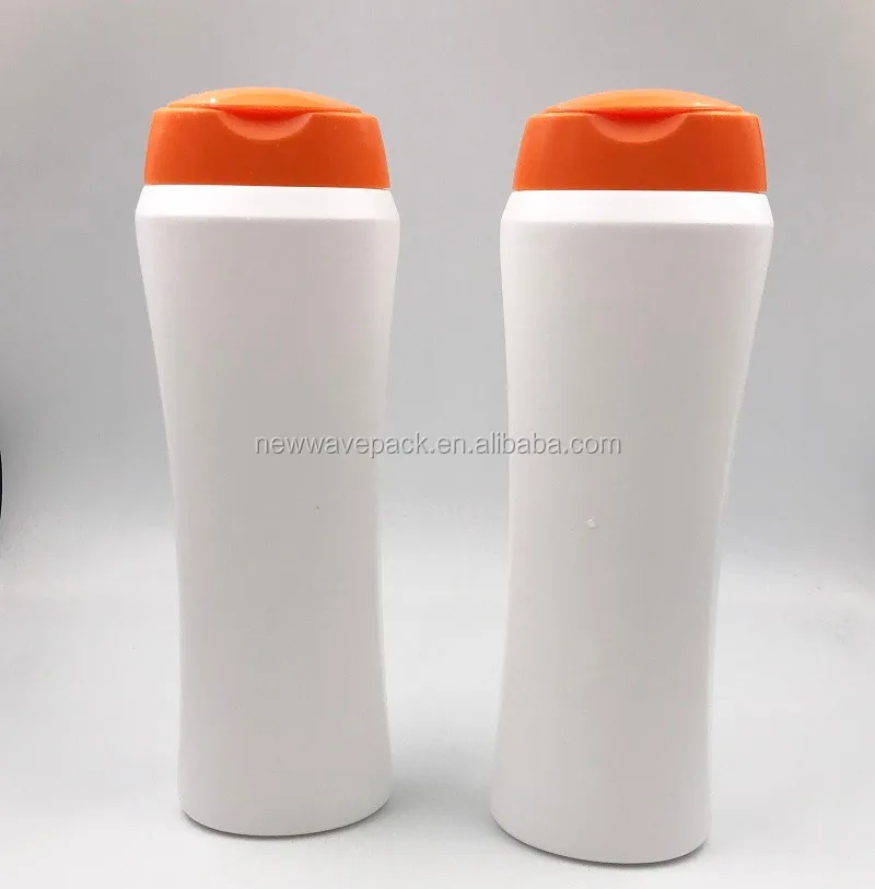 400ml plastic cosmetic biodegradable shampoo bottle
