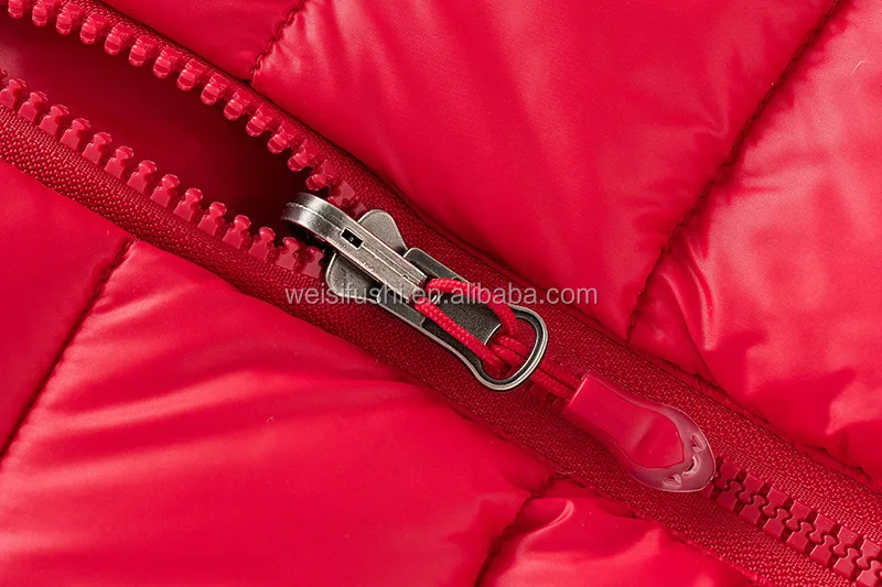 
custom high quality womens winter lightweight and warm goose down feather filled padded jackets 