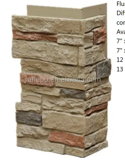 
outdoor decorative PU faux letter box and wall column manufacturer 