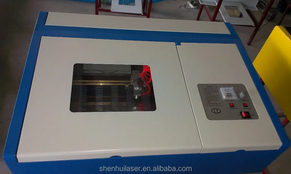 shenhui dc k40 laser engraving rubber stamp machine laser machine mini