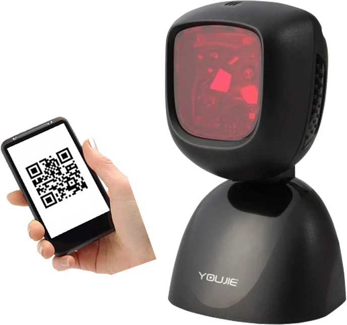 Honeywell HF600 2D CMOS Area-imaging Omnidirectional Barcode scanner & Fixed Barcode Reader
