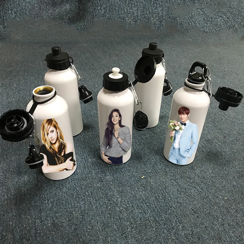 with 2 Lids sublimation blank  aluminum Sport  water bottles
