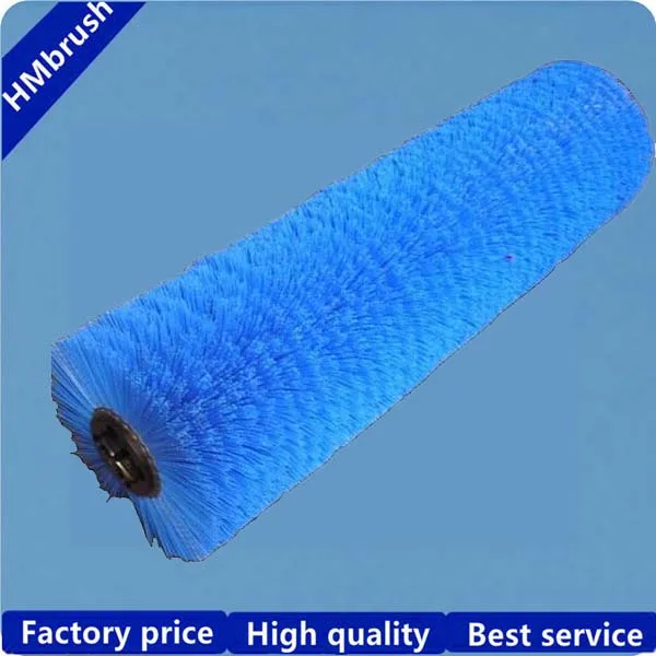 Hot Sale Sweeper Tractor Used Big Size Long Tube Bristle Road Sweeper Brush
