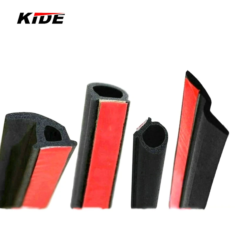 self adhesive car door insulation rubber seal