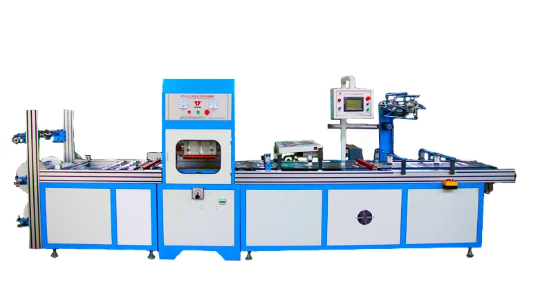 Automatic Soft PVC bag for card packing welding machine (PLC type)