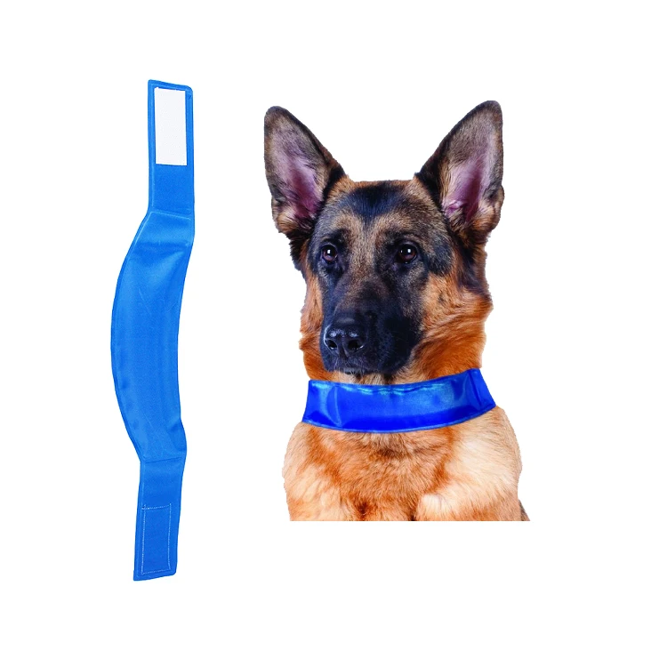 Dog Cooling Collars Gel Material Pet Summer Cat Self Cooling Neck Collar For Small Medium Large Dogs