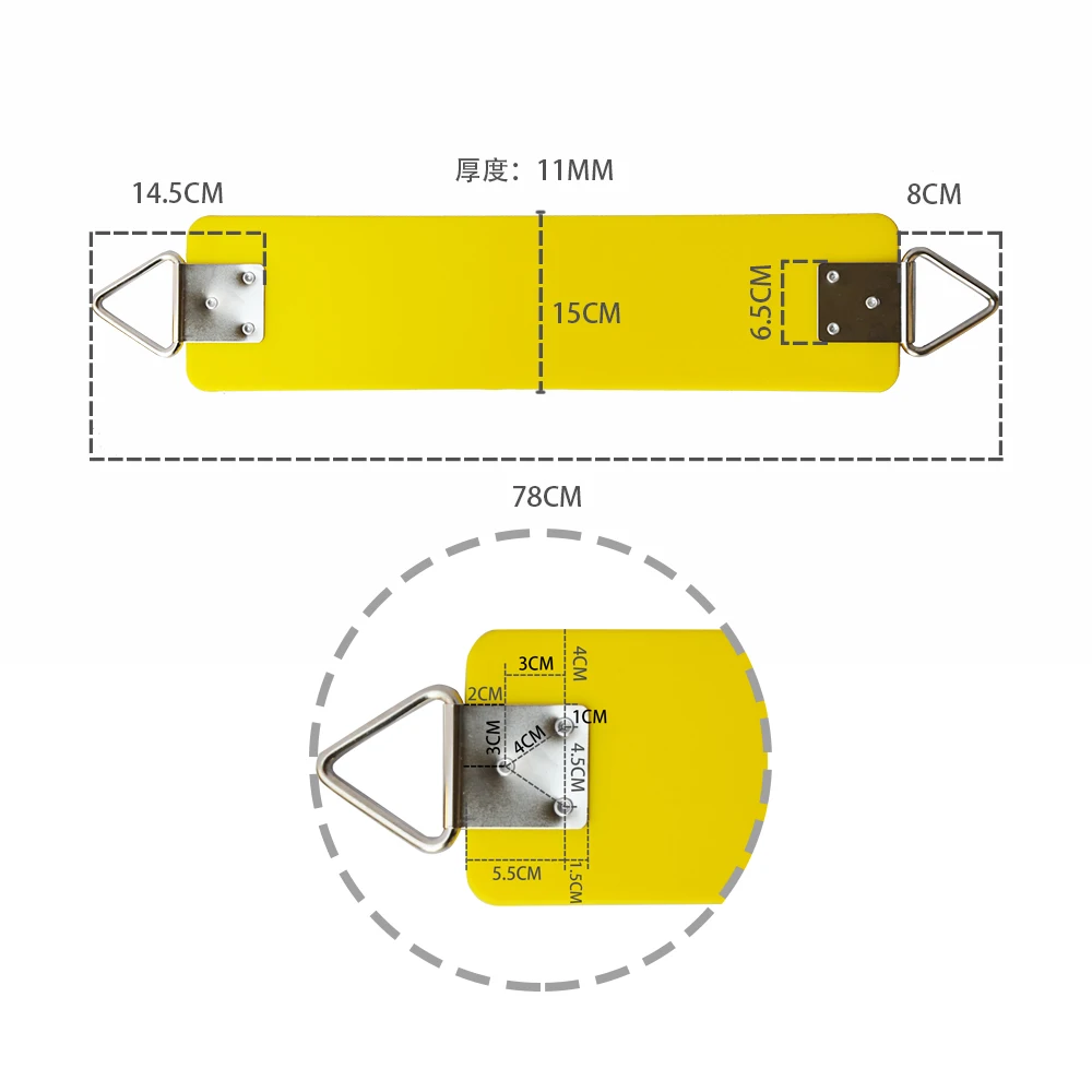 
Kids Garden Toys Playground Tree Swing Rope Garden Swinging Chairs Patio Soft Swings Belt 