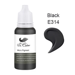 Best Black Tattoo Ink 3D Micropigmentation Pigments For Semi Permanent Makeup MSDS Certification