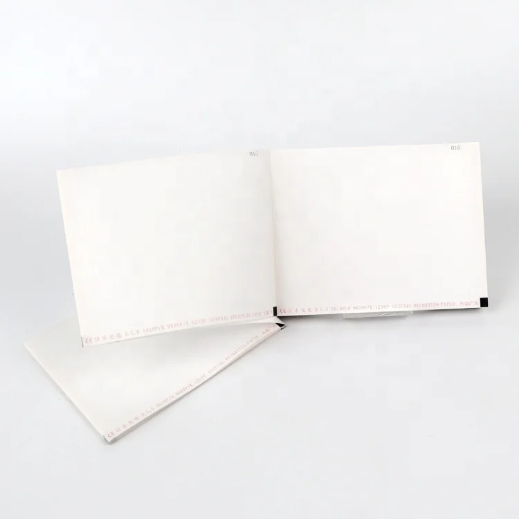 high quality 110mm no grid ecg medical chart paper for Nihon Kohden Fukuda