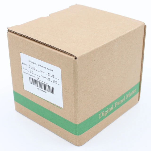 three phase digital ac ammeter led and digital ammeter with relay output  with rs485 ampere meter digital 96*96