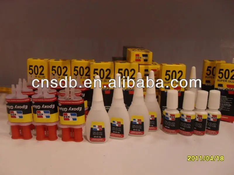 modified acrylic adhesive AB glue with aluminium tube packs