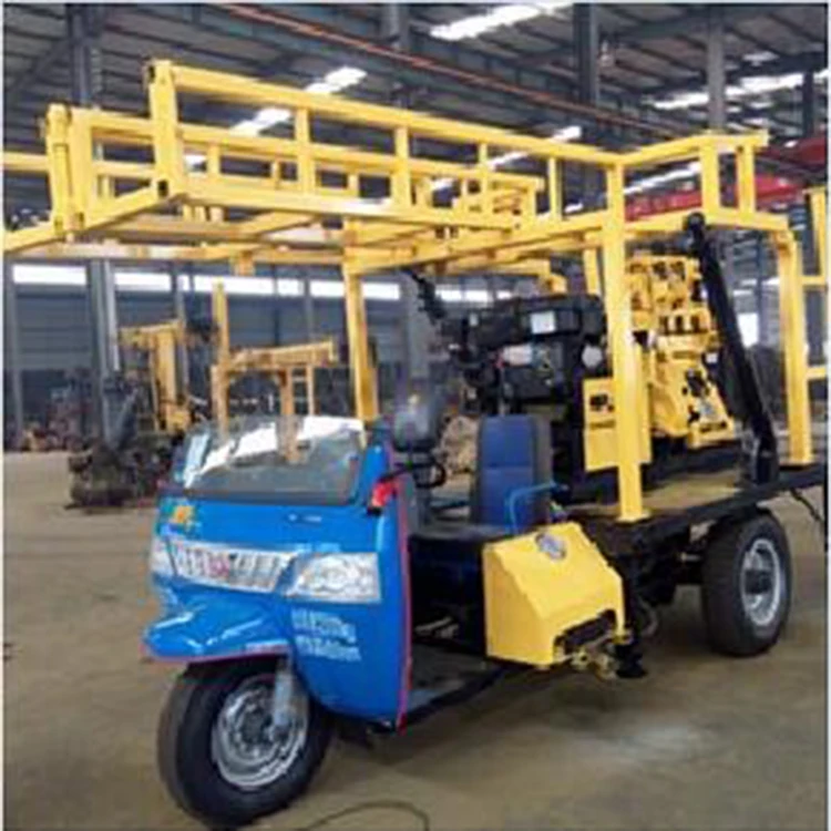 Trailer Mounted Water Well Borehole Drilling Machine
