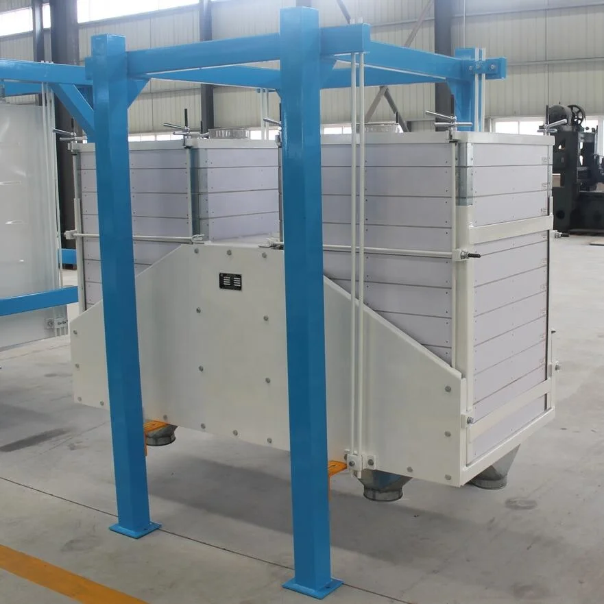 FSFJ Flour Mill Double Bin Plansifter Two Channel Sifter