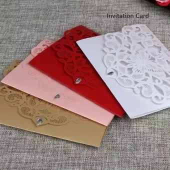 wholesale elegant luxury wedding invitation cards
